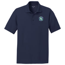 Load image into Gallery viewer, Evergreen Academy - "Crest" Youth/Adult Performance Polo
