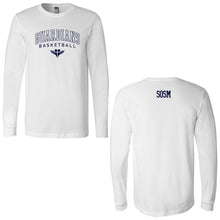Load image into Gallery viewer, School of Saint Mary - &quot;Guardians Basketball&quot; Youth/Adult Fashion Soft LS T
