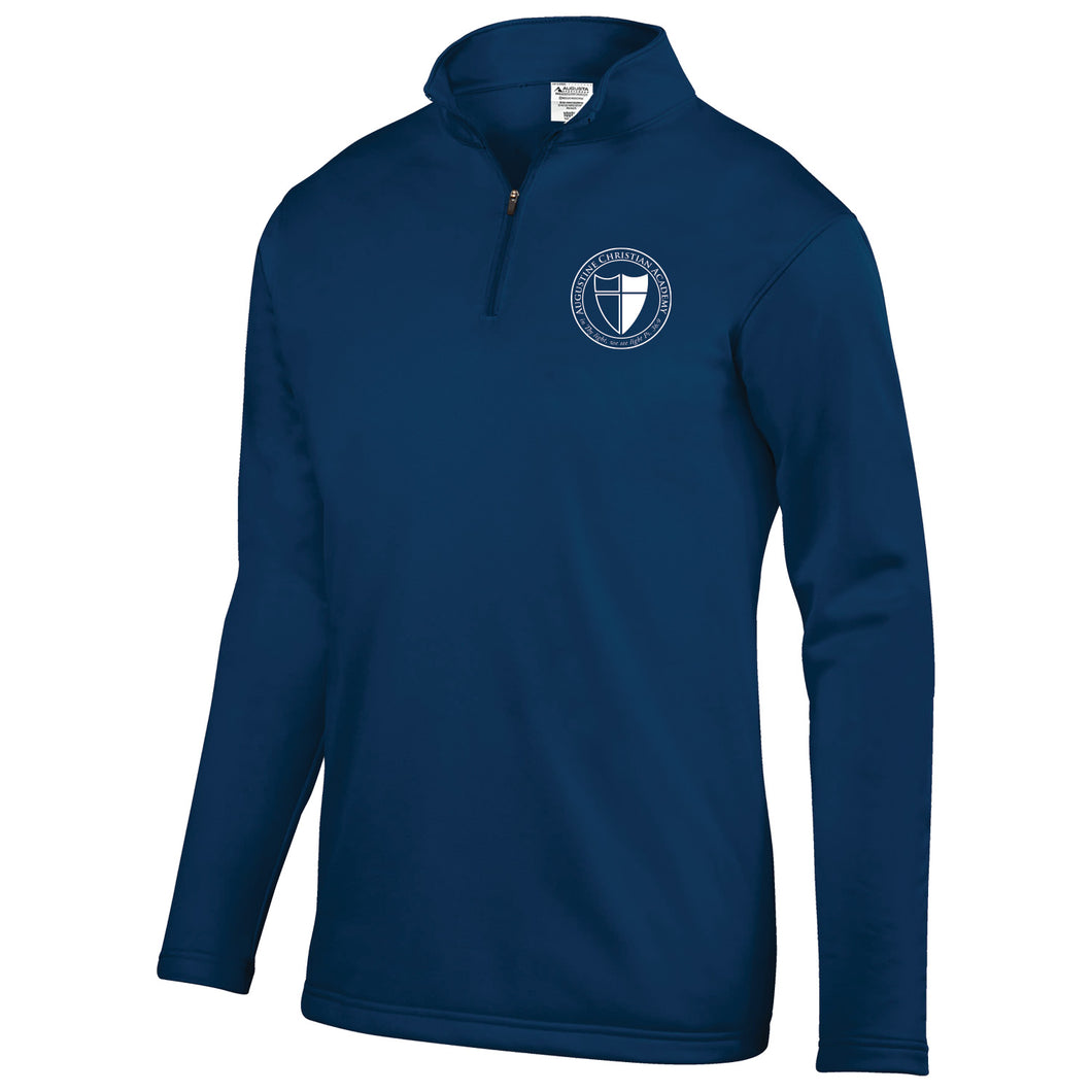 Augustine Christian Academy - Youth/Adult 1/4 Zip Performance Fleece Pullover