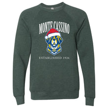 Load image into Gallery viewer, Monte Cassino - &quot;Santa Bernie&quot; Youth/Adult Crewneck Sweatshirt
