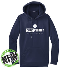Load image into Gallery viewer, Monte Cassino Athletics - &quot;Cross Country&quot; Youth/Adult Performance Fleece Hoody
