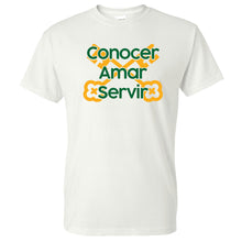 Load image into Gallery viewer, Saints Peter and Paul Catholic School - &quot;Serve/Servir&quot; Youth/Adult Short Sleeve T-Shirt
