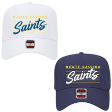 Load image into Gallery viewer, Monte Cassino School - "Retro 3D" 5-Panel Baseball Cap
