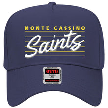 Load image into Gallery viewer, Monte Cassino School - "Retro 3D" 5-Panel Baseball Cap
