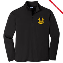 Load image into Gallery viewer, Holy Family Classical School - &quot;Solid Crest&quot; Youth/Adult 1/4-Zip Performance Pullover
