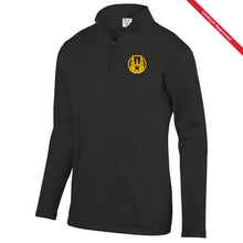 Load image into Gallery viewer, Holy Family Classical School -  &quot;Solid Crest&quot; Youth/Adult 1/4 Zip Performance Fleece Pullover
