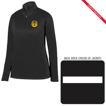 Load image into Gallery viewer, Holy Family Classical School - &quot;Solid Crest&quot; Ladies 1/4 Zip Performance Fleece Pullover
