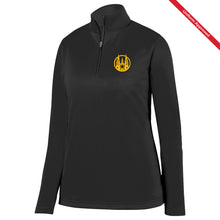 Load image into Gallery viewer, Holy Family Classical School - &quot;Solid Crest&quot; Ladies 1/4 Zip Performance Fleece Pullover
