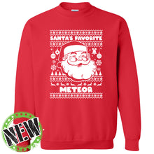 Load image into Gallery viewer, Marquette Catholic School - &quot;Santa&#39;s Favorite&quot; Youth/Adult Crewneck Sweatshirt

