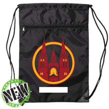 Load image into Gallery viewer, Holy Family Classical School - Zipper Drawstring Backpack
