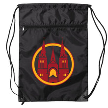 Load image into Gallery viewer, Holy Family Classical School - Zipper Drawstring Backpack
