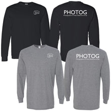Load image into Gallery viewer, Photog - Adult Long Sleeve Cotton T-Shirt
