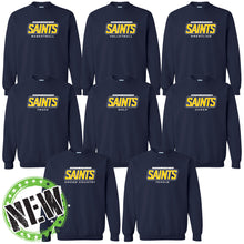 Load image into Gallery viewer, Monte Cassino Athletics - &quot;Saints Athletics&quot; Youth/Adult Crewneck Sweatshirt
