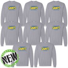 Load image into Gallery viewer, Monte Cassino Athletics - &quot;Saints Athletics&quot; Youth/Adult Crewneck Sweatshirt
