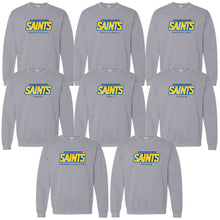 Load image into Gallery viewer, Monte Cassino Athletics - &quot;Saints Athletics&quot; Youth/Adult Crewneck Sweatshirt
