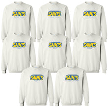 Load image into Gallery viewer, Monte Cassino Athletics - &quot;Saints Athletics&quot; Youth/Adult Crewneck Sweatshirt
