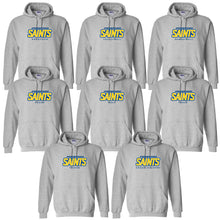 Load image into Gallery viewer, Monte Cassino Athletics - &quot;Saints Athletics&quot; Youth/Adult Hooded Sweatshirt
