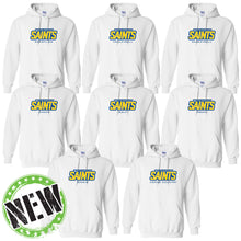 Load image into Gallery viewer, Monte Cassino Athletics - &quot;Saints Athletics&quot; Youth/Adult Hooded Sweatshirt
