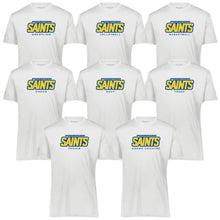 Load image into Gallery viewer, Monte Cassino Athletics - &quot;Saints Athletics&quot; Youth/Adult Performance SS T
