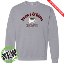 Load image into Gallery viewer, Town &amp; Country School - &quot;Brews &amp; Bites&quot; Youth/Adult Crewneck Sweatshirt
