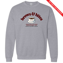 Load image into Gallery viewer, Town &amp; Country School - &quot;Brews &amp; Bites&quot; Youth/Adult Crewneck Sweatshirt
