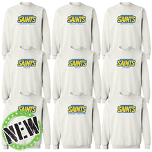 Load image into Gallery viewer, Monte Cassino Athletics - "Saints Athletics" Youth/Adult Crewneck Sweatshirt

