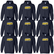 Load image into Gallery viewer, Monte Cassino Athletics - "Saints Athletics" Youth/Adult Hooded Sweatshirt
