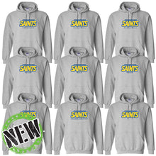 Load image into Gallery viewer, Monte Cassino Athletics - "Saints Athletics" Youth/Adult Hooded Sweatshirt
