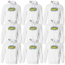 Load image into Gallery viewer, Monte Cassino Athletics - "Saints Athletics" Youth/Adult Hooded Sweatshirt
