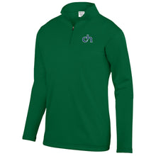 Load image into Gallery viewer, Cascia Hall Preparatory School - "CH" Youth/Adult 1/4 Zip Performance Fleece Pullover
