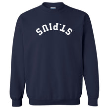 Load image into Gallery viewer, St. Pius X Catholic School - &quot;Upside Down&quot; Youth/Adult Crewneck Sweatshirt
