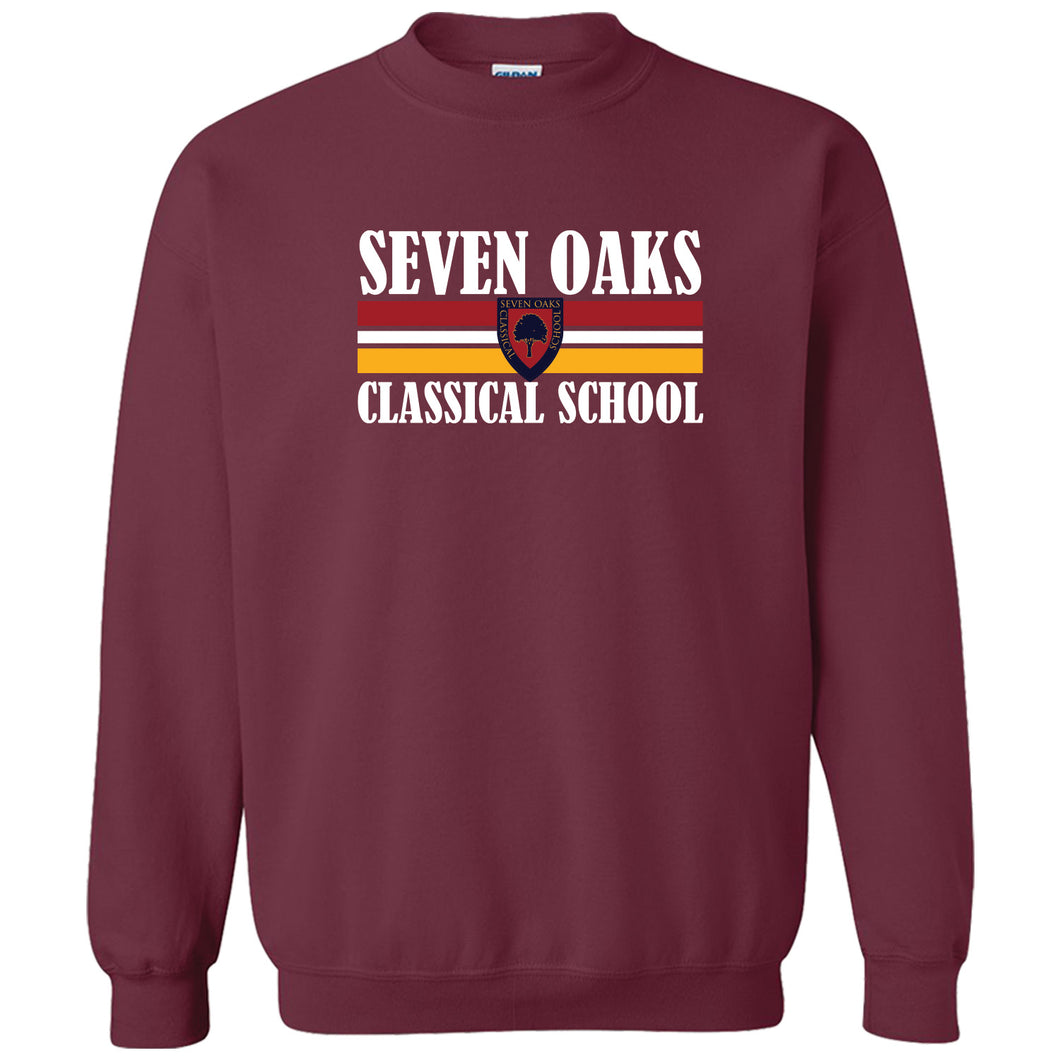 Seven Oaks Classical School - Youth/Adult Crewneck Sweatshirt
