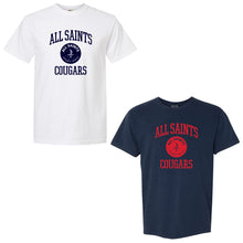Load image into Gallery viewer, All Saints Catholic School - &quot;Distressed Seal&quot; Youth/Adult Unisex SS T
