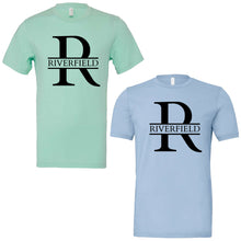 Load image into Gallery viewer, Riverfield Country Day School - &quot;Big R&quot; Youth/Adult Fashion Soft Short Sleeve T
