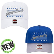 Load image into Gallery viewer, School of Saint Mary - "Retro 3D" 5-Panel Baseball Cap
