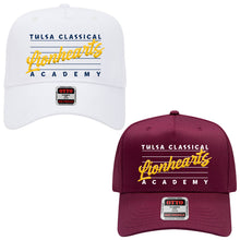 Load image into Gallery viewer, Tulsa Classical Academy - "Retro 3D" 5-Panel Baseball Cap
