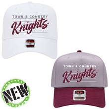 Load image into Gallery viewer, Town &amp; Country School - "Retro 3D" 5-Panel Baseball Cap
