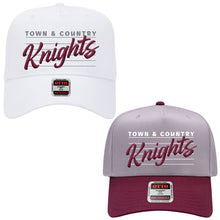 Load image into Gallery viewer, Town &amp; Country School - "Retro 3D" 5-Panel Baseball Cap
