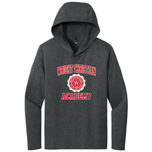 Load image into Gallery viewer, Wright Christian Academy - "Retro Crest" Youth/Adult Unisex Tri-Blend LS Hoodie
