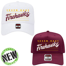 Load image into Gallery viewer, Seven Oaks Classical School - "Retro 3D" 5-Panel Baseball Cap

