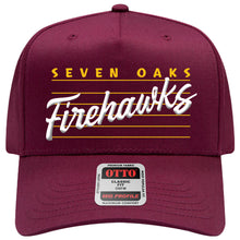 Load image into Gallery viewer, Seven Oaks Classical School - "Retro 3D" 5-Panel Baseball Cap
