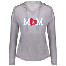 Load image into Gallery viewer, OC Baseball - &quot;MOM&quot; Ladies Long Sleeve Hoodie
