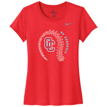 Load image into Gallery viewer, OC Baseball - &quot;Laces&quot; Women&#39;s Performance T
