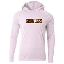 Load image into Gallery viewer, Growlers Baseball - Youth/Adult Performance Hooded LS T
