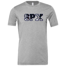 Load image into Gallery viewer, St. Pius X Catholic School - "Varsity Plaid" Youth/Adult Blended SS T
