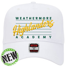 Load image into Gallery viewer, Weathermore Academy - "Retro 3D" 5-Panel Baseball Cap
