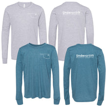 Load image into Gallery viewer, Undercroft Montessori Tulsa - &quot;OK Tree&quot; Youth Fashion Blended LS T
