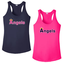 Load image into Gallery viewer, Angels Softball - Ladies Performance Racerback Tank
