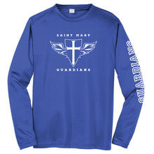 Load image into Gallery viewer, School of Saint Mary - &quot;Guardians&quot; Youth/Adult Long Sleeve Performance T
