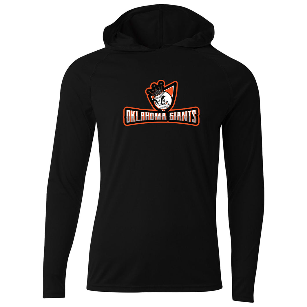 Oklahoma Giants Baseball - Youth/Adult Performance Hooded LS T